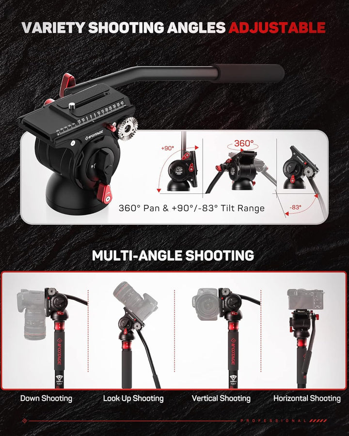 iFootage Komodo K5S Fluidkopf, Komodo K5S