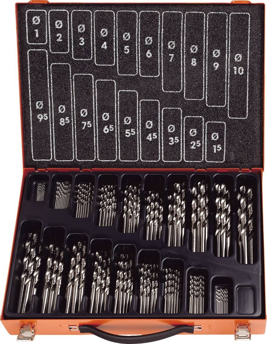 Projahn Bohrer-Magazin HSS-Co 170-teilig Durchmesser 1-10 mm um 0,5 Eco 60613