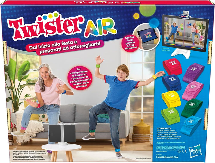 Twister Air Spiel Twister App Augmented Reality Spiel Verbindung mit Smart-Geräten, aktive Partyspie