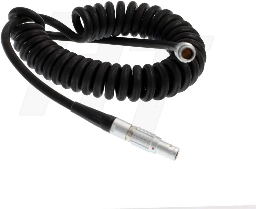 HangTon 2 Pin auf 2 Pin Power Coiled Kabel für ARRI Alexa Transvideo Monitor Teradek Bond