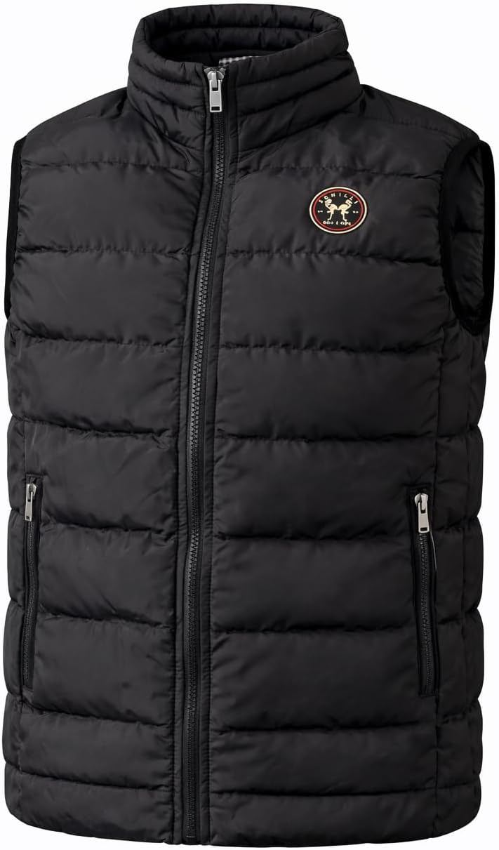 Herren leichte Steppweste Weste Berlin Bodywarmer mit Seitentaschen gesteppt ideal für den Übergang