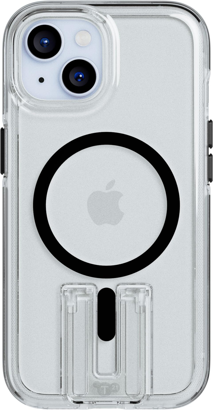 Tech21 Evo Crystal Kick Hülle für iPhone 15 Plus - Kompatibel mit MagSafe - Aufprallschutz Hülle - K