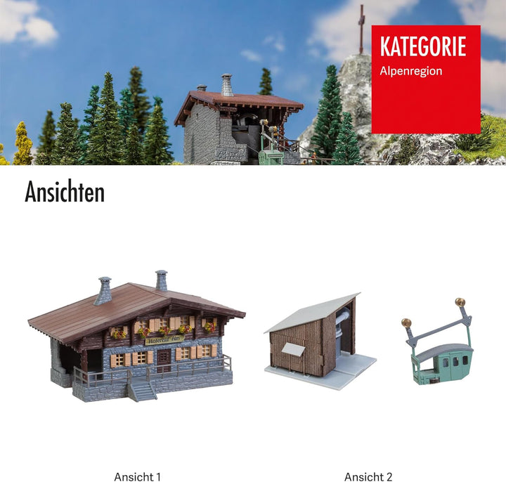 Faller 232372 N Material- und Personenseilbahn Bausatz