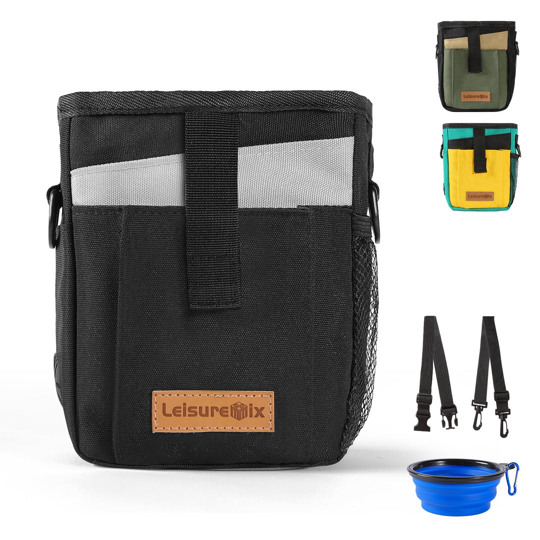Leckerli-Beutel Leckerlitasche für Hunde zum umhängen, Gassi Tasche Bauchtasche Hundetraining wasser