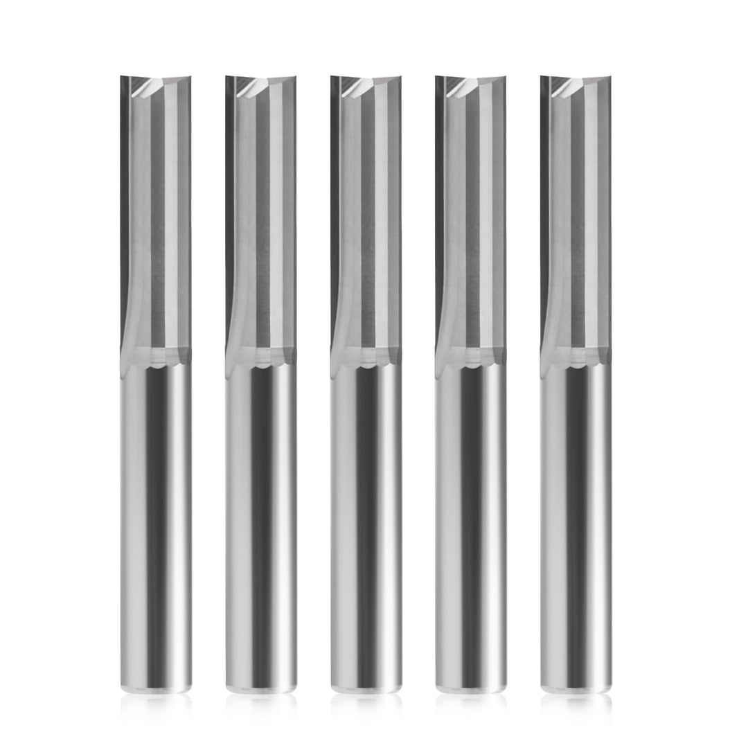 Schaftfräser,CNC fräser,fräser für oberfräse,2 Flöten Gerade Fräser ，fräser 6mm schaft，22 mm Schnitt