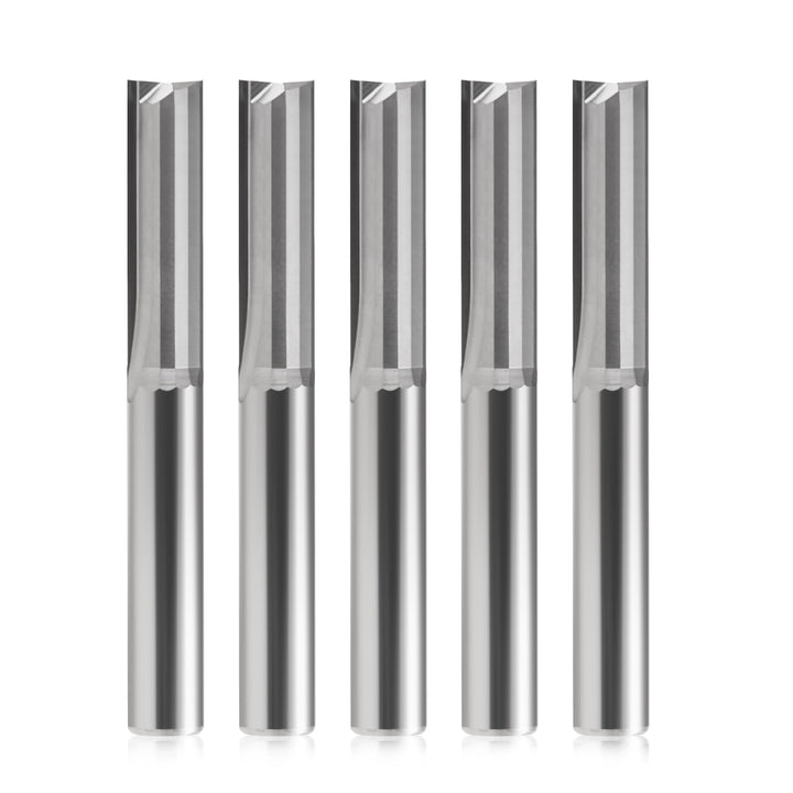 Schaftfräser,CNC fräser,fräser für oberfräse,2 Flöten Gerade Fräser ，fräser 6mm schaft，22 mm Schnitt