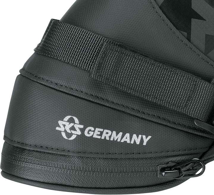 SKS GERMANY EXPLORER Fahrradtasche, Fahrradzubehör (Satteltasche aus gummiertem, wasserabweisendem G