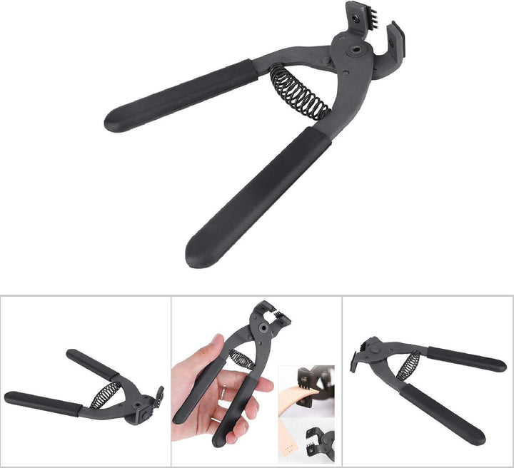 HEEPDD Leder Stanz Werkzeug, 4mm Silent Leder Locher Carbon Stahl Leder Handwerk Stanzwerkzeuge(4mm-