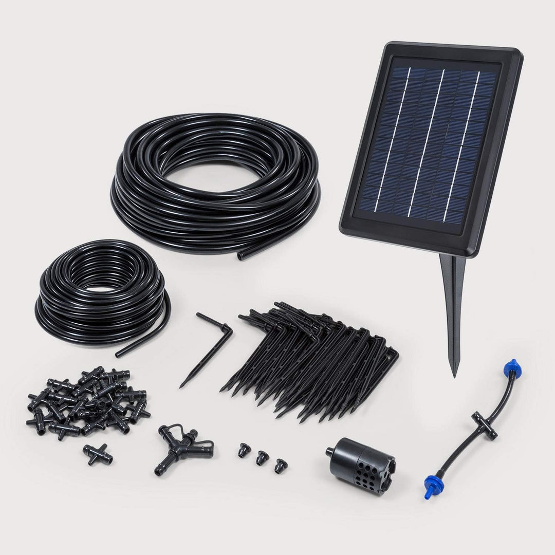 blumfeldt Greenkeeper Solar Bewässerungssystem, inkl. Solarpanel, Batterie: 1.500 mAh, umweltfreundl