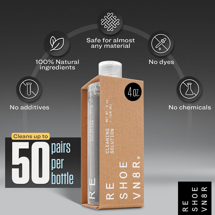 Reshoevn8r Premium Shoe and Sneaker Cleaning Kits, for for Suede, Mesh, Leather, Nubuck and Most Mat