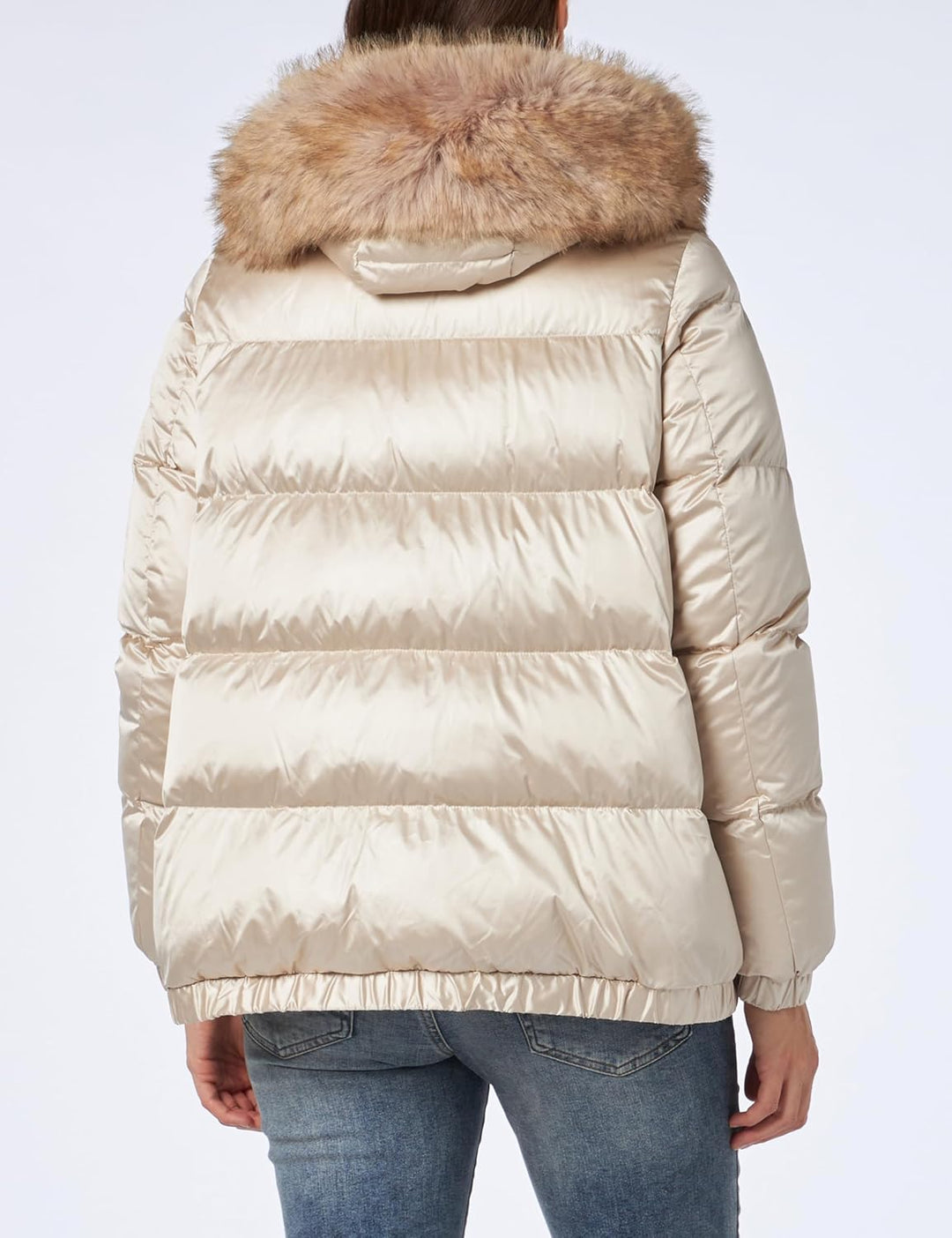 Geox Damen W Backsie Jacket 46 MOONBEAM, 46 MOONBEAM