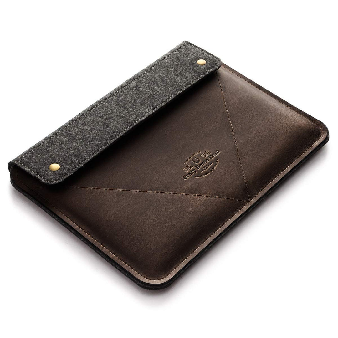 Etui/Hülle für MacBook Pro 13/14 / 15/16 Zoll - Wood Brown - Kompatibel mit MB Air 13/15 inch M1 M2