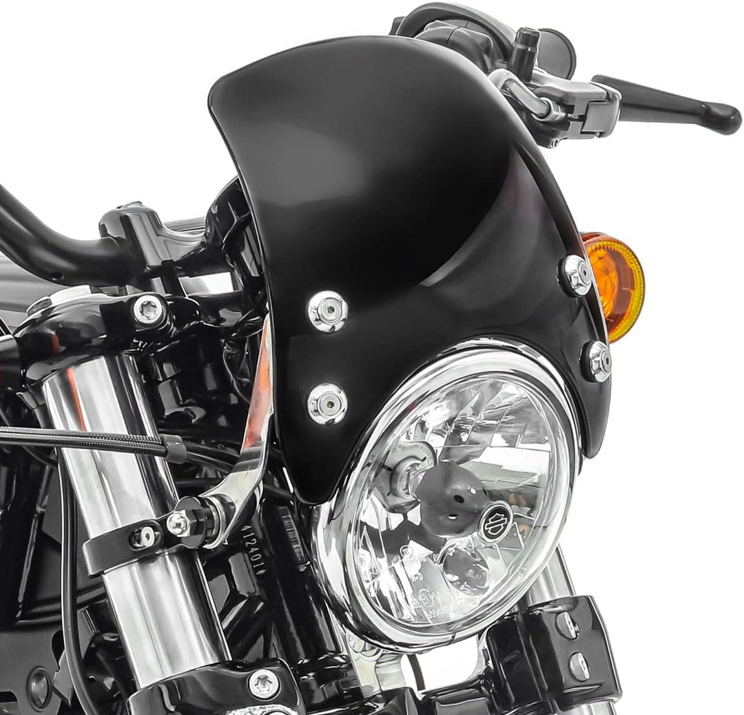 Windschild/Windschutzscheibe Craftride CW8 Kompatibel für Harley Davidson Sportster 04-20
