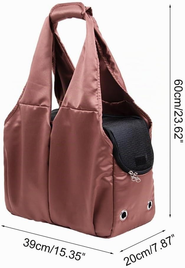 Handtasche für kleine Hunde, Katzen und Welpen, Weiche Hunde-Reisetasche, Faltbar Leicht Tragetasche