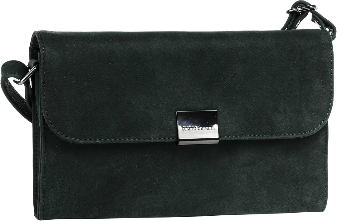 bruno banani Umhängetasche Echt Leder Damen | | 021155 Grün, Gr&#xFC;n