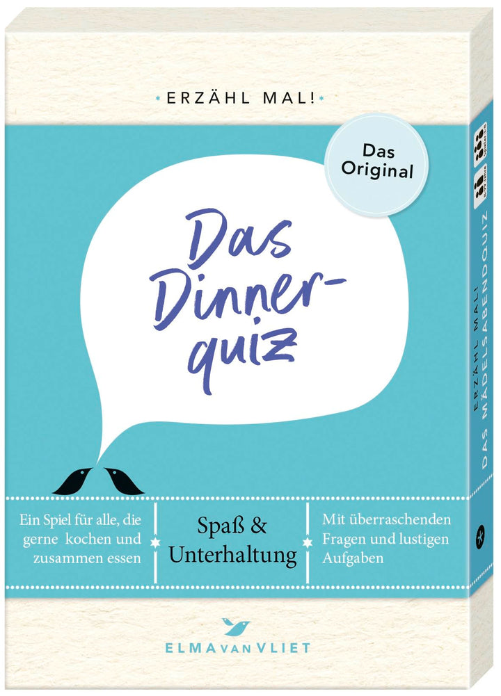 Erzähl mal! Das Dinnerquiz Bücher, Elma Van Vliet, 1 Oktober 2015, Spielzeug