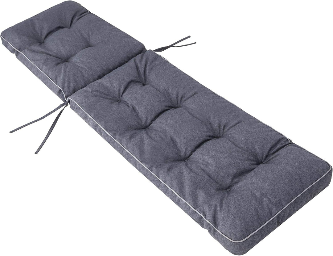 Liegenauflage, Auflage für Gartenliege 200 x 55 x 8 cm, Auflagen für Deckchair, Polsterauflage für S