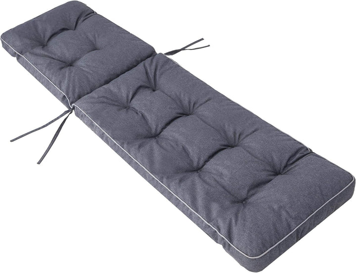 Liegenauflage, Auflage für Gartenliege 200 x 55 x 8 cm, Auflagen für Deckchair, Polsterauflage für S