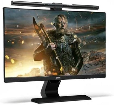 BenQ ScreenBar LED Monitor Lampe Schreibtischlampe bildschirmlampe mit Auto-Dimmen und Farbton-Anpas
