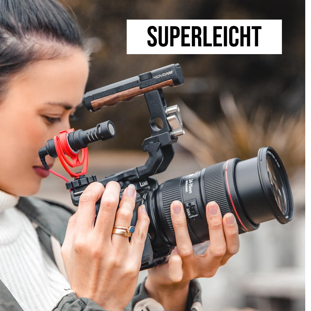 RØDE VideoMicro Richtmikrofon zur Kameramontage für Videoaufnahmen und Content Creation