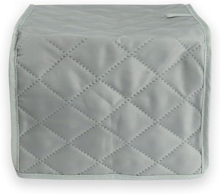 Staubschutz für Toaster, 4 Scheiben, waschbar, 33 x 26,9 x 21,6 cm, Grau