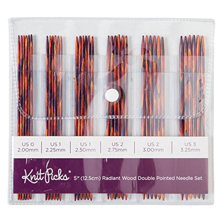 Doppelseitige Stricknadeln Sets 5 Radiant 5", 5"