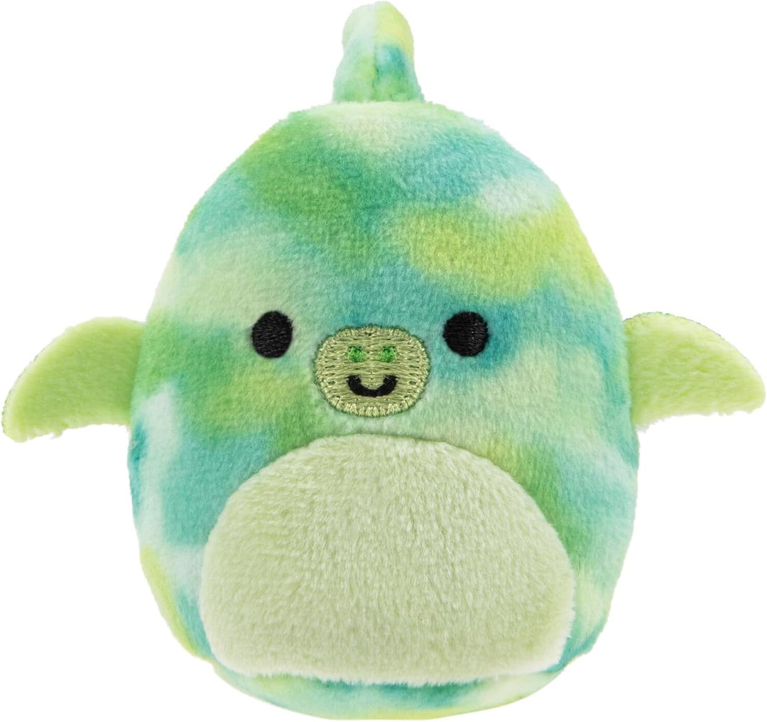 Squishville SQM0469-4er Pack Prähistorisches Squad, superweiche Mini-Squishmallows, 5cm Plüschfigure