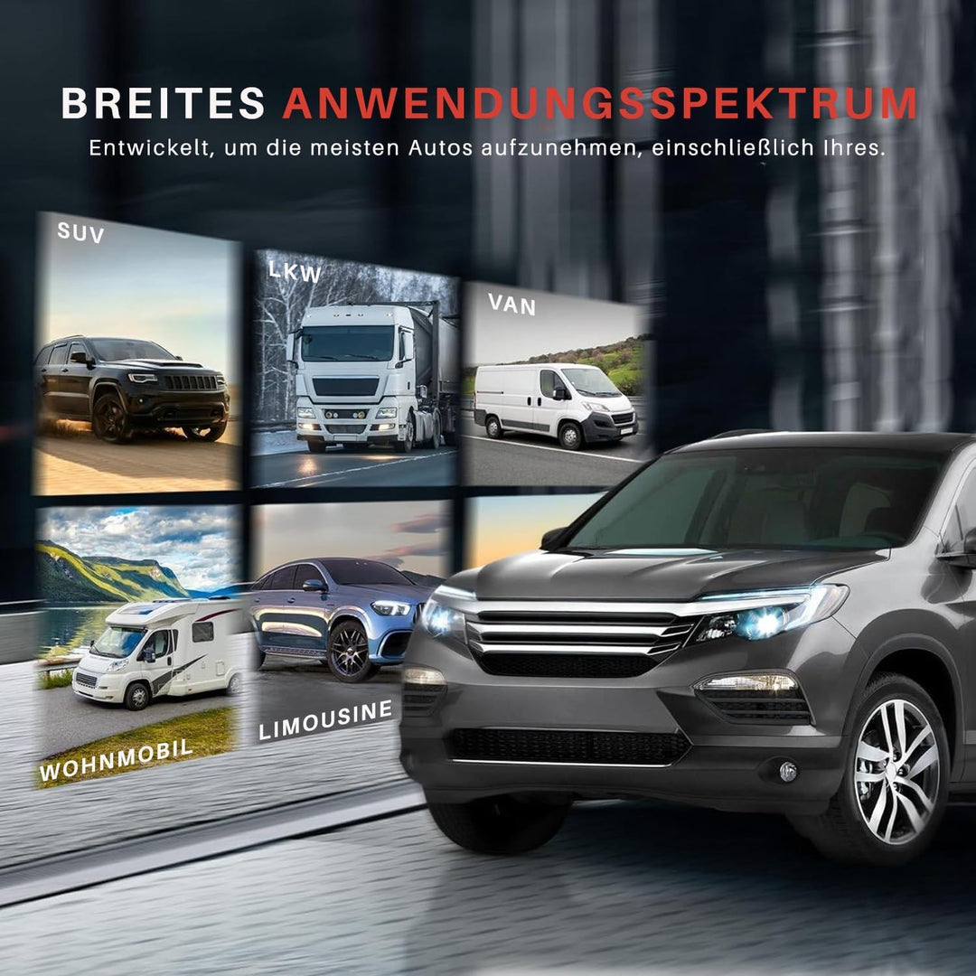 Pyle Auto Lautsprecher 6x9 Zoll 4 Wege Set 400W - Einbaulautsprecher Auto Kfz Lautsprecher mit Hocht