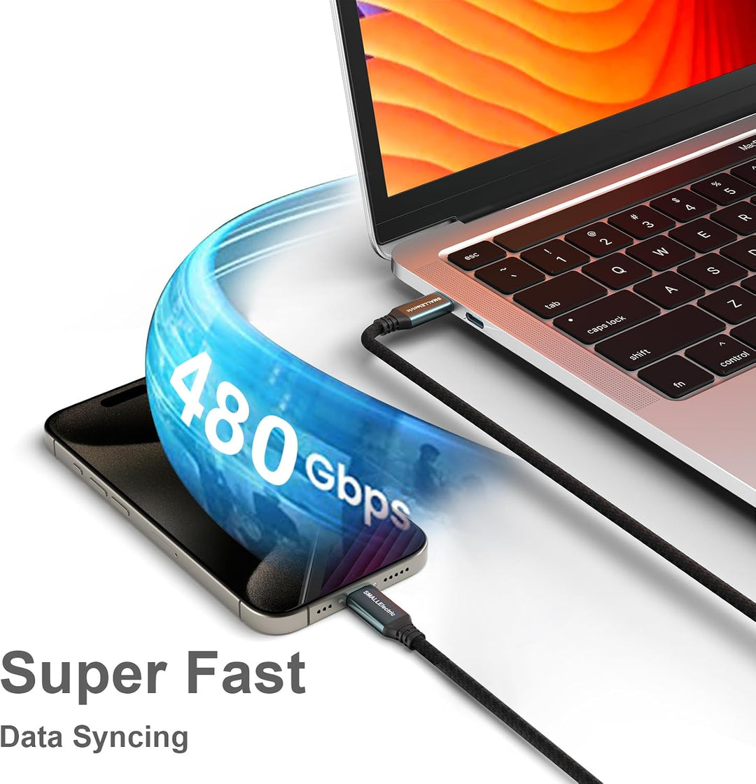 USB C auf USB C Kabel 60 W, 5 Stück, 1.8 m langes Schnellladegerät Typ C auf Typ C Ladekabel für Sam