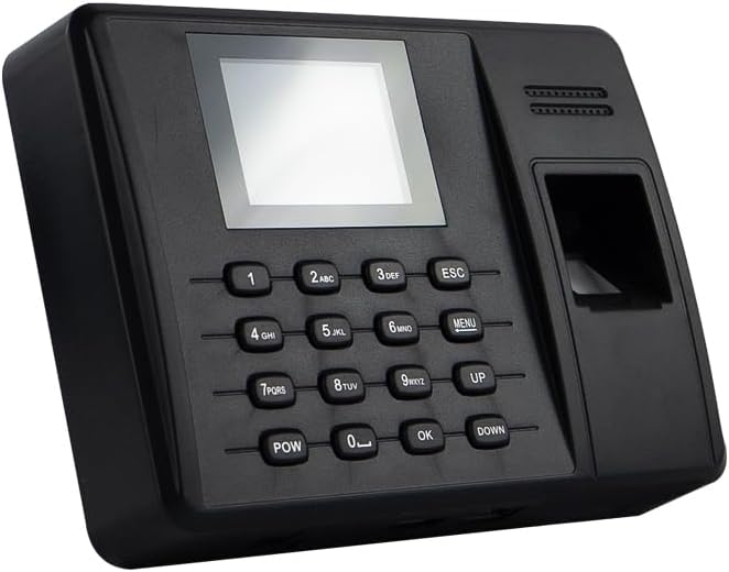 TimeClock-200NWEPI Zeiterfassung, WiFi, Web, P2P, bis zu 1000 Mitarbeiter, Fingerabdruckprüfung, RFI