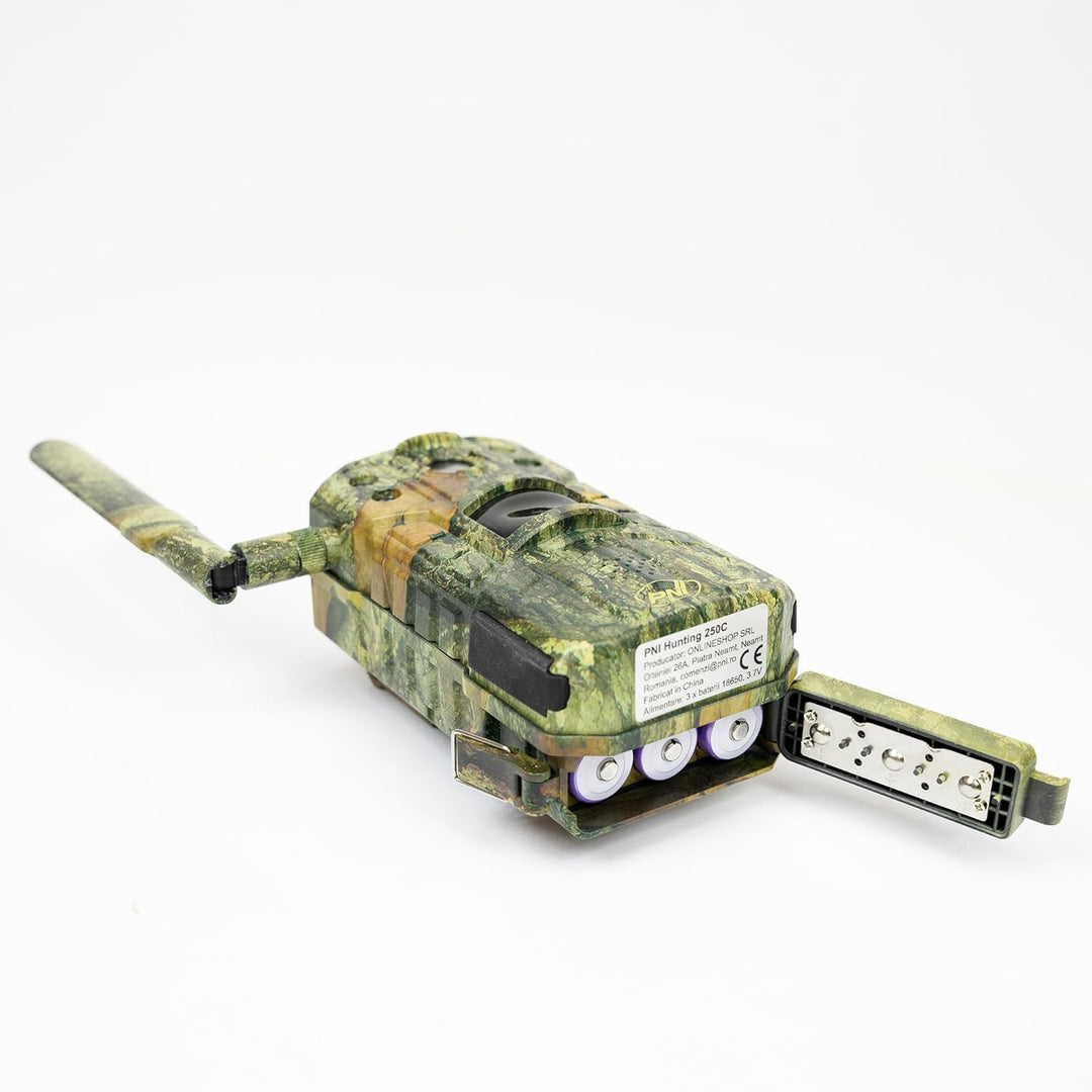 PNI Jagd 250C 4G LTE Trail Kamera mit Cloud-Speicher, 20MP Foto und 1080P Video, Nachtsicht und Bewe