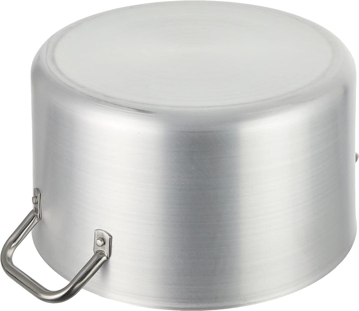 Pentole Agnelli Kasserolle aus Aluminium mit 2 Griffen, Edelstahl 32 cm, 32 cm