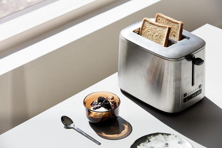 Wilfa CLASSIC Toaster - aus Edelstahl, verstellbare Hitzeeinstellungen mit Auftau-, Wiederaufheiz- u