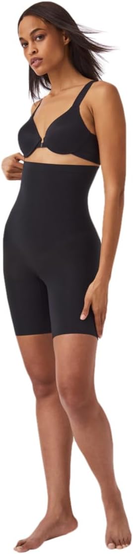 Spanx Damen Higher Power Short Waist Shapewear 1X Waist Shapewear Very Black, 1X Waist Shapewear Ver
