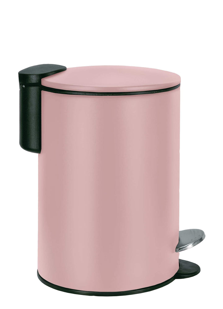 Kleine Wolke Kosmetikeimer Silence, Edelstahl, Old Rose, 3 Liter 17 cm x 23,6 Single, Single
