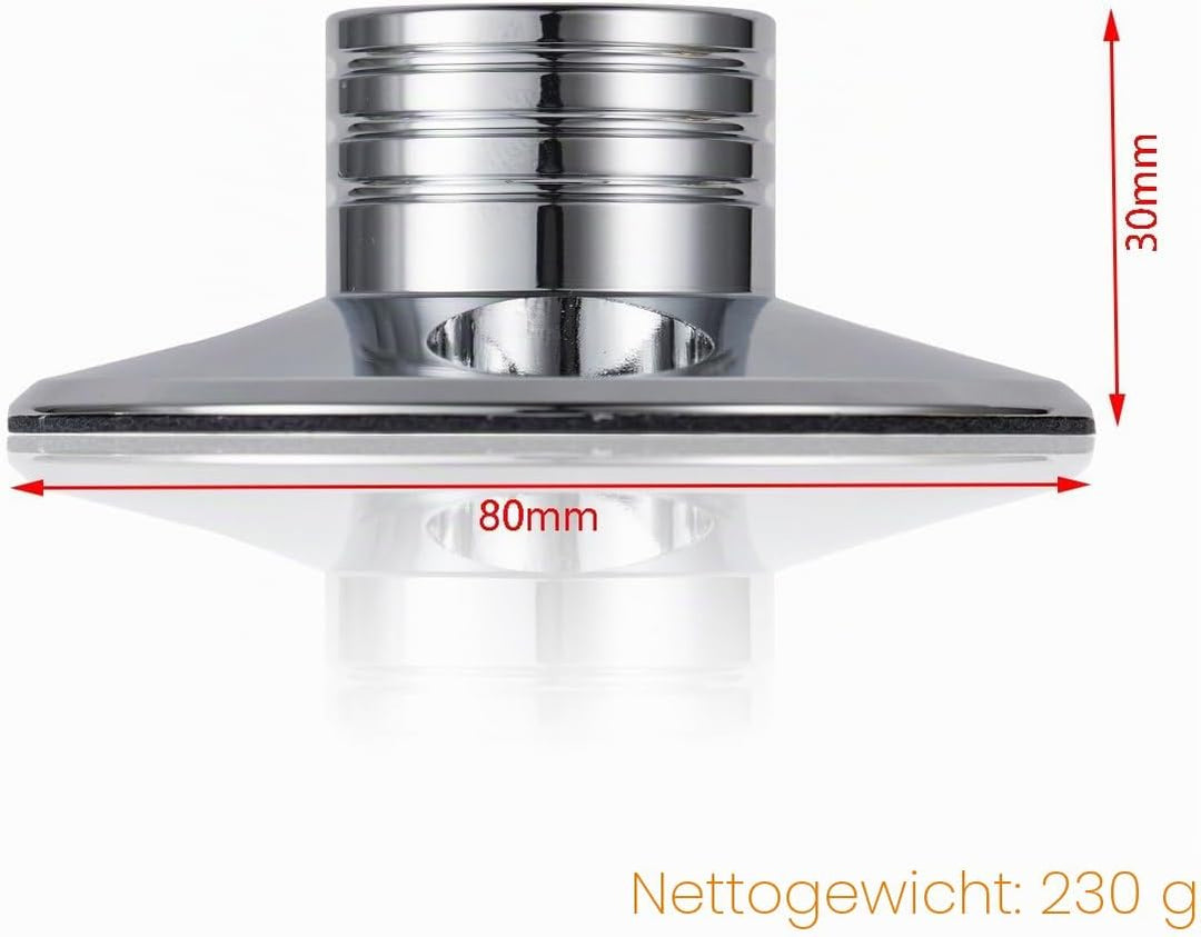 Nobsound STB-01 Schallplattengewicht LP Vinyl Turntables Metal Disc Stabilizer Record Weight für Pla