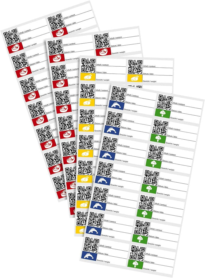 CASO DESIGN 4 Profi-Folienrollen, 30 x 600 cm, für Balken-Vakuumierer