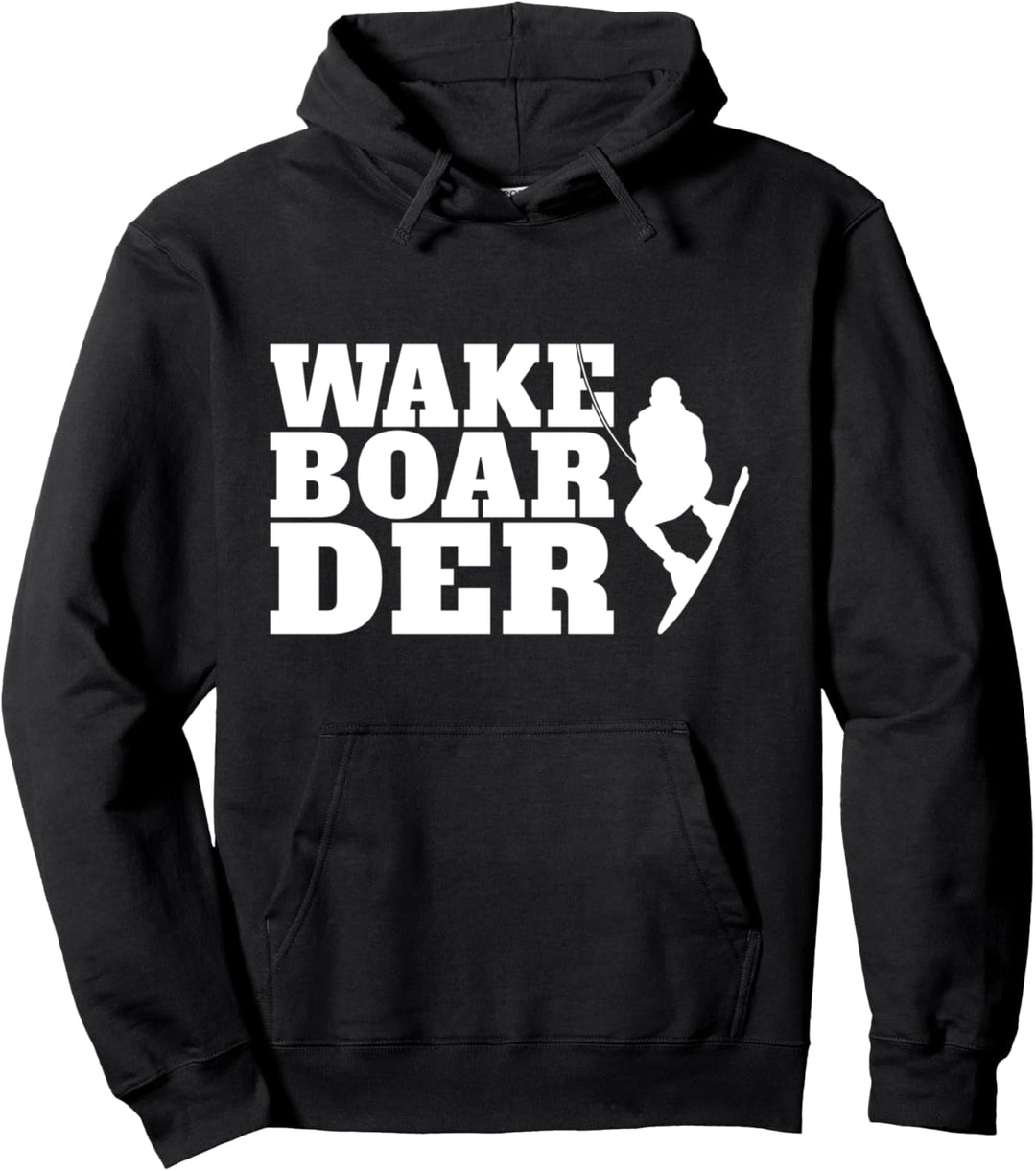 Wakeboard Wakeboarder Retro Wakeboarder Pullover Hoodie