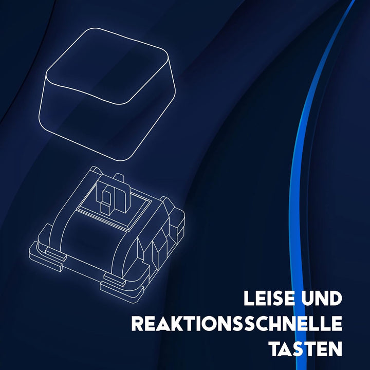 DR1TECH Puma Ergonomische Gaming Tastatur Mit LED Hintergrundbeleuchtung Für PC/PS4 - 104 Tasten Mit