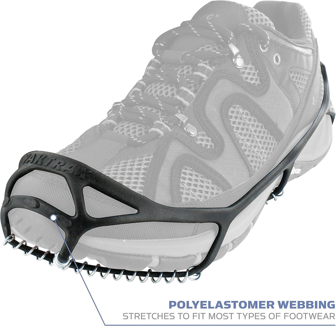 YakTrax Walker Ice Snow Traction Cleats Shoe Spikes Size MEDIUM by