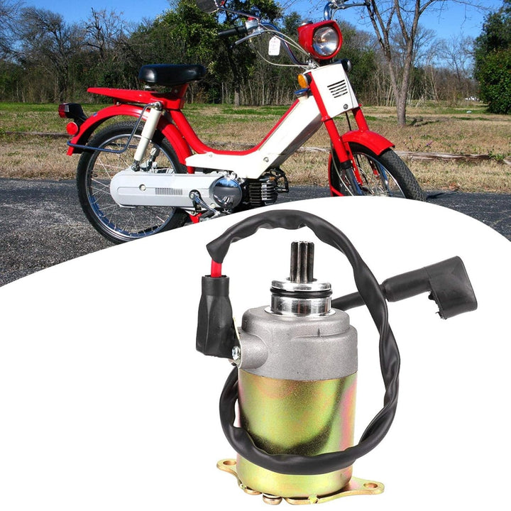 Motorcycle Electric, Yosoo Motorcycle Electric Starter Motor Assy GY6 125cc 150cc Roller Motor Zubeh