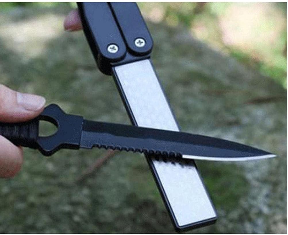 Doppelte Seite 400 600 Messerschärfer Stein Diamant Schlagsteine ??Gartenmesser Schärfen Werkzeuge K