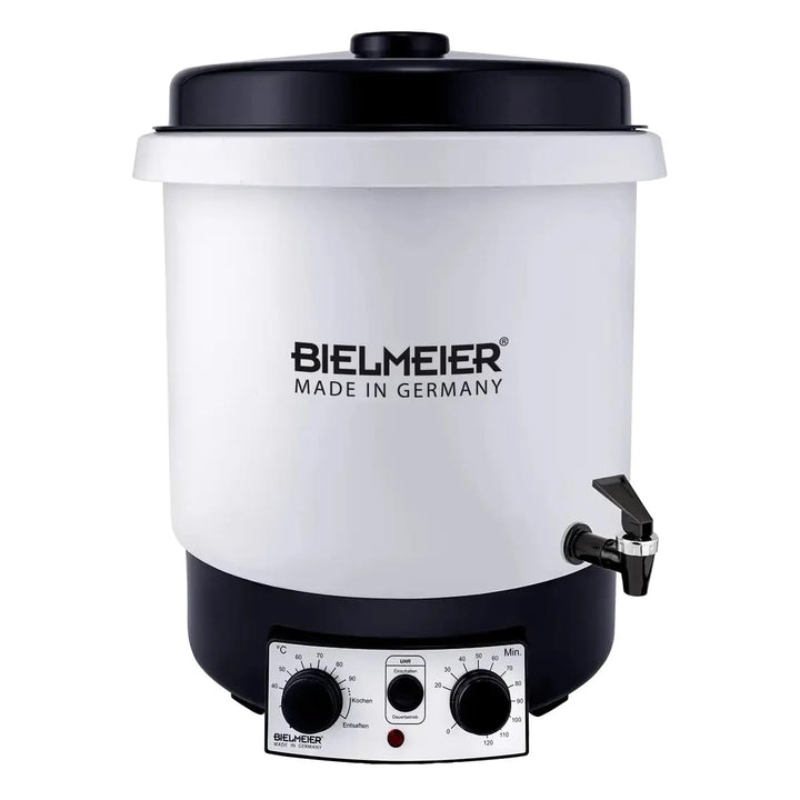 BIELMEIER Einkochautomat Kunststoff BPA-frei 29 Liter 2000W Zeituhr, Einkochen Einwecken Weckautomat