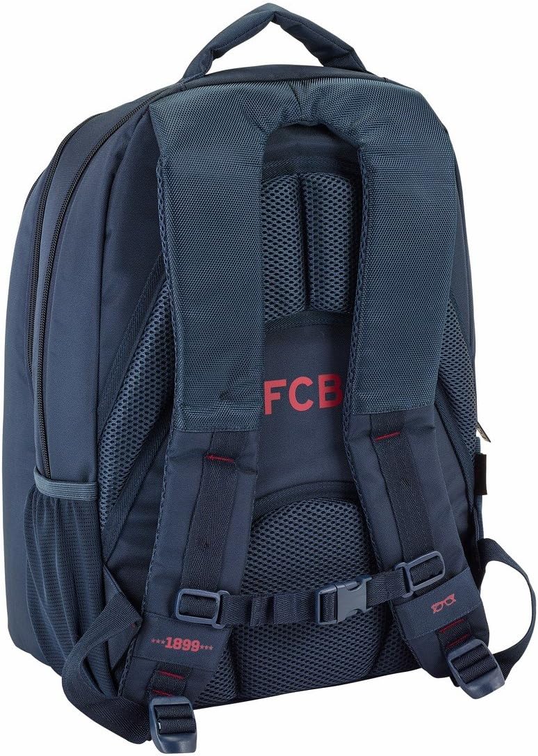 Premium Rucksack F.C. Barcelona Blue Premium - Offiziell - Multi-Taschen