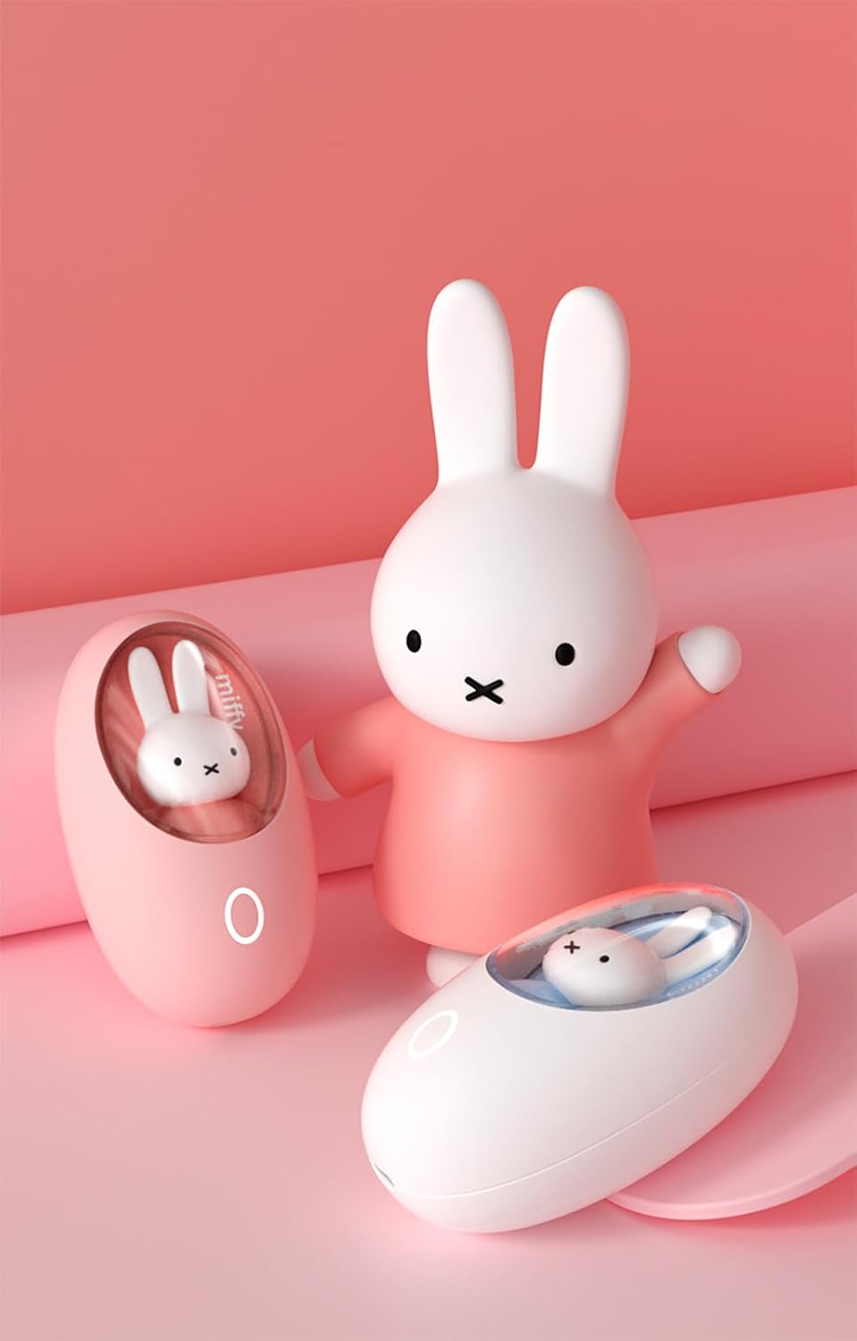 Mipow x Miffy - Portable Hand Warmer Egg for Hand and Eye,Long-Lasting Warmth & Stylish for Outdoor