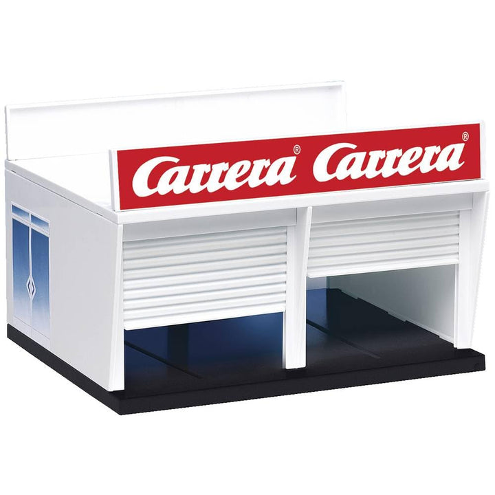 Carrera 20021104 - Gebäude &amp; Figuren Boxengasse