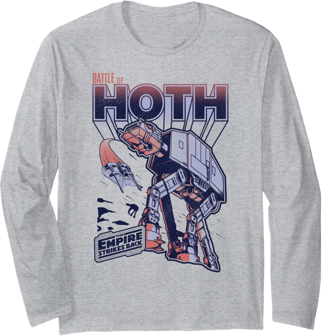 Star Wars: The Empire Strikes Back Battle Of Hoth Langarmshirt