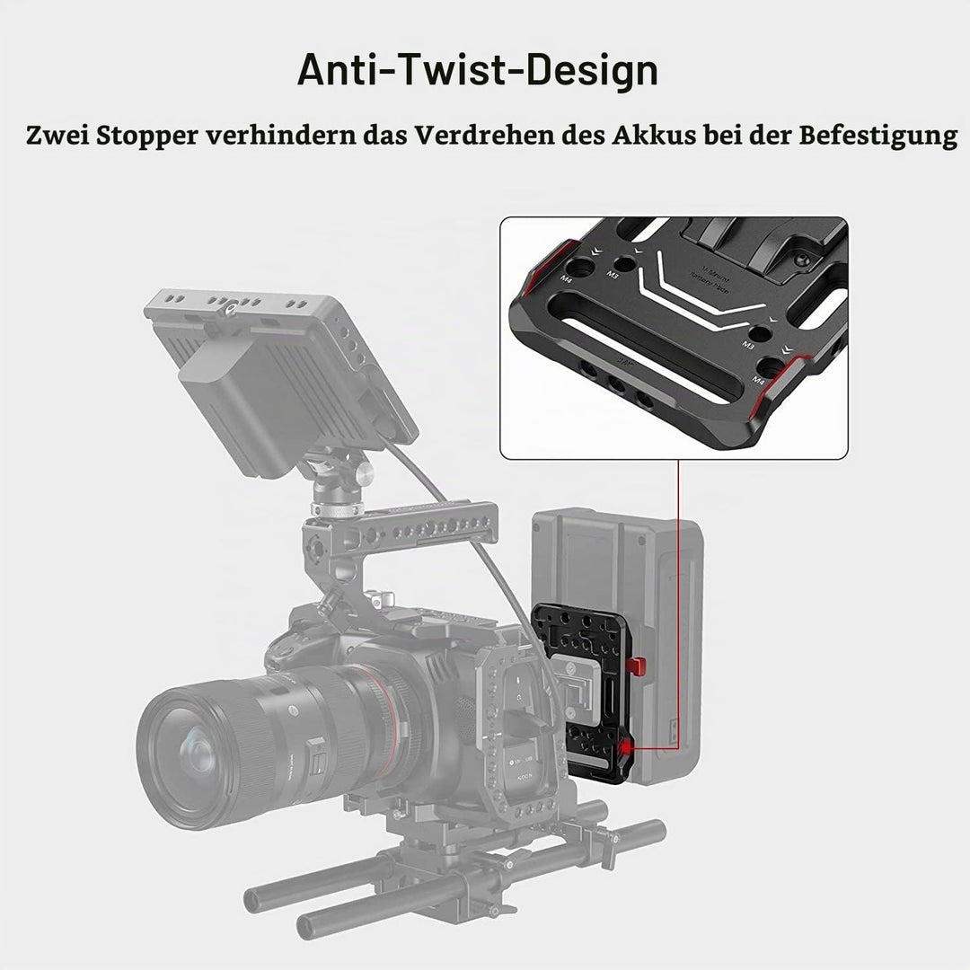 SMALLRIG V Mount Batterieplatte Baterry Palte - 2988