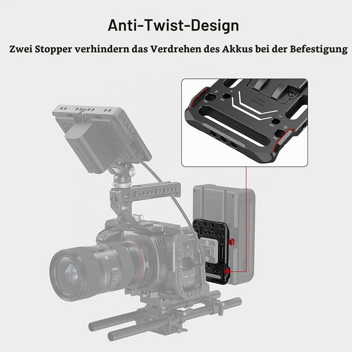SMALLRIG V Mount Batterieplatte Baterry Palte - 2988