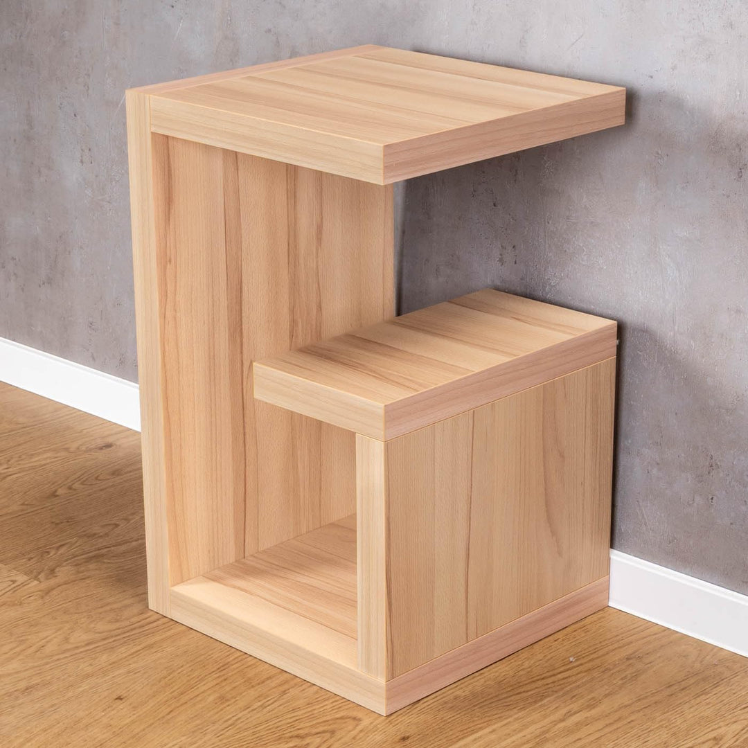 levandeo Couchtisch Gustav Kernbuche B x H x T: 59x37x36cm Holz Beistelltisch Keine Montage Fest ver